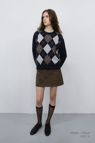ALTER-SUEDE MINI SKIRT ETOUPE KHAKI