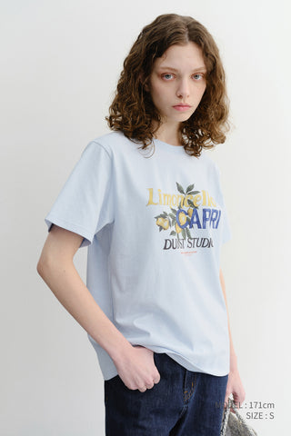 UNISEX LIMONCELLO T-SHIRT SOFT BLUE