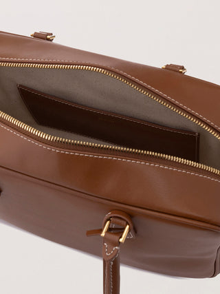CLASSIC 28 LEATHER BAG TAN