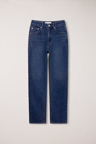 ESSENTIAL CROPPED JEANS CLASSIC BLUE