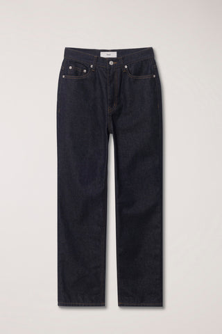 ESSENTIAL STRAIGHT JEANS RAW BLUE