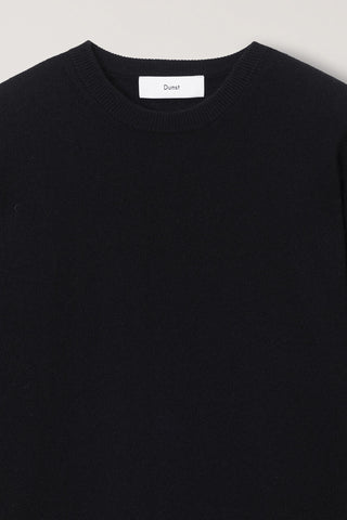 UNISEX ESSENTIAL CREWNECK SWEATER BLACK