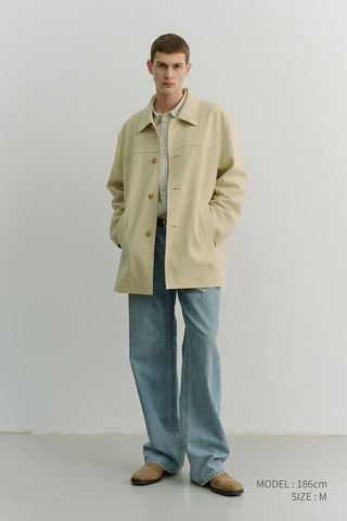 LOW RISE WIDE JEANS LIGHT BLUE