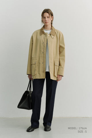 STRAIGHT SLACKS NAVY