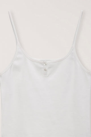 PETIT SLEEVELESS TOP OFF WHITE