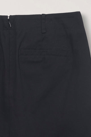 90S MIDI SKIRT BLACK