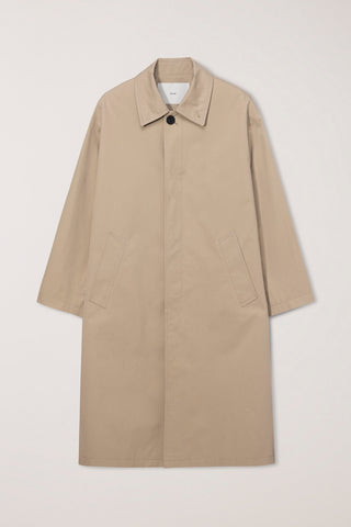 UNISEX REFINED MAC COAT BEIGE