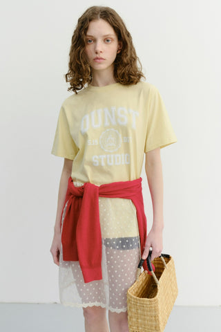 UNISEX CLASSIC LOGO T-SHIRT LEMON