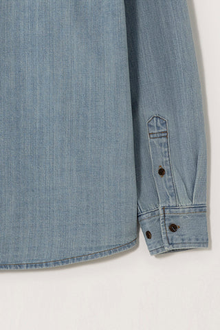 UNISEX CLASSIC DENIM SHIRT LIGHT BLUE