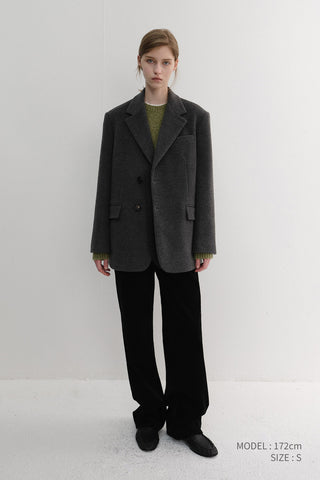 CORDUROY JEANS BLACK