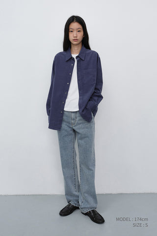 ESSENTIAL STRAIGHT FULL LENGTH JEANS LIGHT BLUE