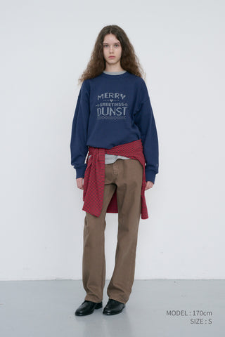 UNISEX PIXEL SWEATSHIRT NAVY