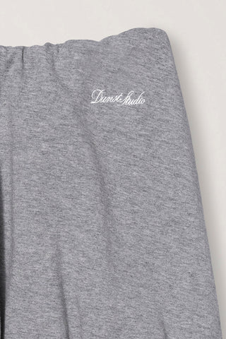 MINI VOLUMED SKIRT MELANGE GREY