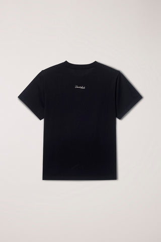UNISEX SUMMER HOLIDAY CAR T-SHIRT BLACK