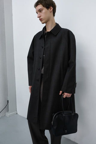 CLASSIC 28 LEATHER BAG BLACK