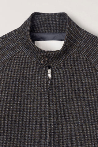 UNISEX HARRINGTON WOOL BLOUSON BROWN
