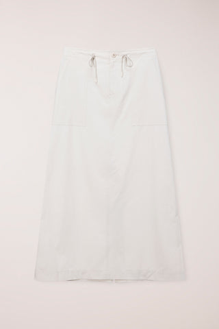 A-LINE MAXI SKIRT IVORY