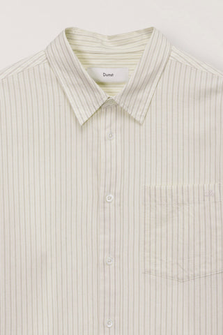 UNISEX INFORMAL SHIRT IVORY STRIPE