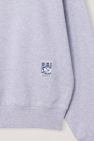 UNISEX PIXEL SWEATSHIRT MID MELANGE GREY