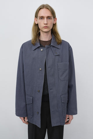 UNISEX CHORE JACKET BLUE