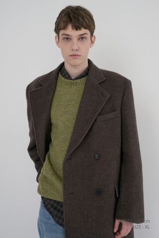 UNISEX SHAGGY DOG SWEATER OLIVE