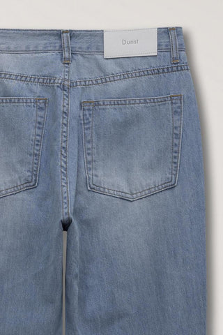 RELAXED SUMMER DENIM PANTS LIGHT BLUE