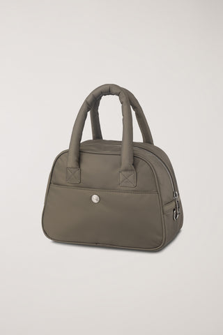 NYLON BOSTON TOTE BAG KHAKI