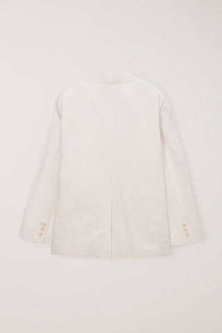 UNISEX SOFT TAILORED JACKET CREAM