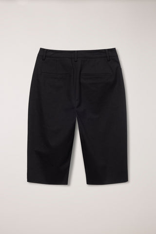SLIM BIKER SHORTS BLACK