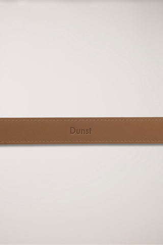 D-BUCKLE SUEDE BELT CAMEL