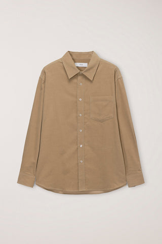 UNISEX CORDUROY SHIRT BEIGE