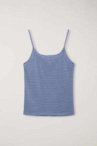 PETIT SLEEVELESS TOP BLUE STRIPE