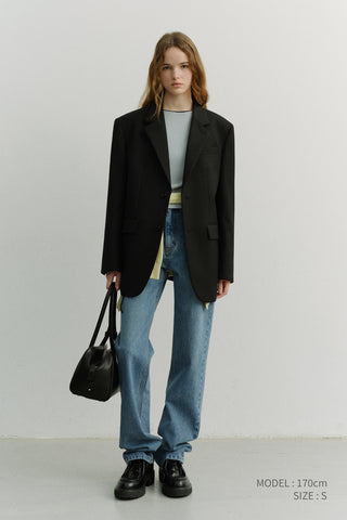 FULL LENGTH SLIM JEANS CLASSIC BLUE