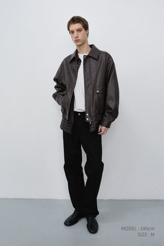 ESSENTIAL LOOSE JEANS BLACK