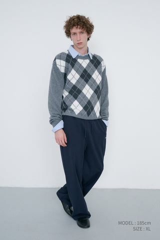 UNISEX STRAIGHT SWEATPANTS FRENCH NAVY