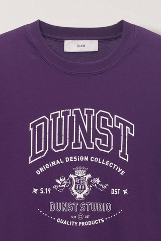 UNISEX CUPID ARCH LOGO T-SHIRT DEEP PURPLE