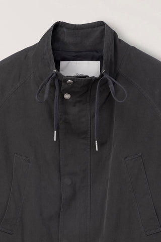 UNISEX MODERN FIELD JACKET WASHED CHARCOAL GREY
