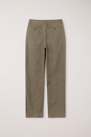 STRAIGHT CHINO SLACKS BEIGE