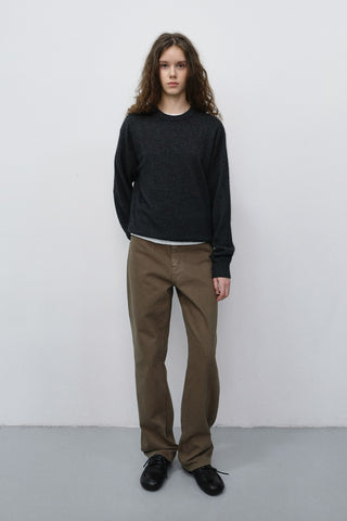 ESSENTIAL STRAIGHT COLORED JEANS BEIGE