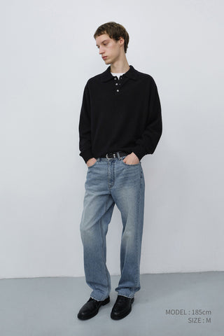 ESSENTIAL LOOSE JEANS LIGHT BLUE