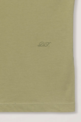 ESSENTIAL CREW-NECK T-SHIRT OLIVE