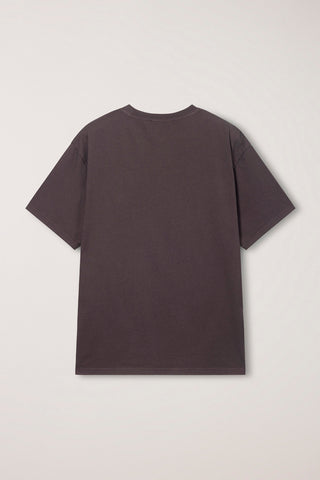 UNISEX GARMENT DYED T-SHIRT BROWN