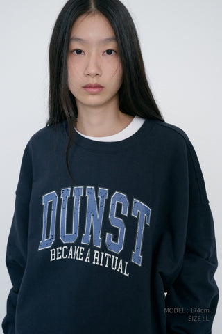 UNISEX ARCH LOGO SWEATSHIRT FRENCH NAVY