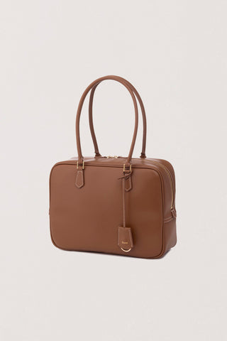 CLASSIC 28 LEATHER BAG TAN