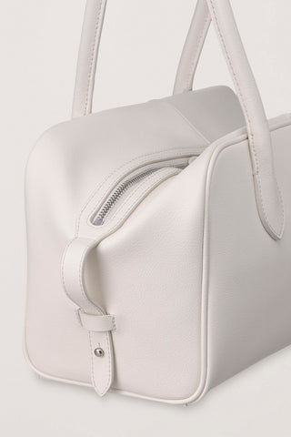 SOFT FRAME COMPACT SHOULDER BAG IVORY