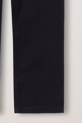STRAIGHT CHINO SLACKS BLACK