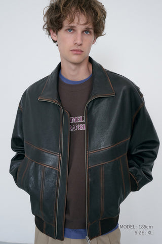 UNISEX SLOGAN SWEATSHIRT BROWN