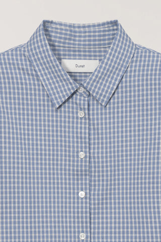 2-WAY ESSENTIAL CHECKED SHIRT BLUE CHECK