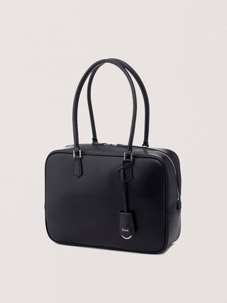 CLASSIC 28 LEATHER BAG BLACK