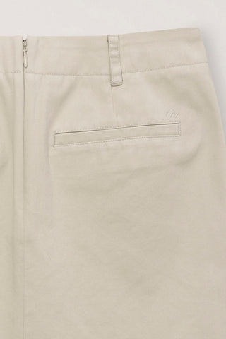 90S MIDI SKIRT BEIGE